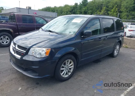 2014 Dodge Grand Caravan Sxt from USA, damaged, VIN 2C4RDGCG1ER391380